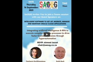Intelligent Software to Set-Up, Migrate, Manage and Maintain Oracle Cloud Applications by SAOUG